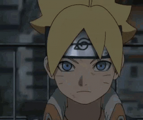 Boruto Light Up Smile GIF