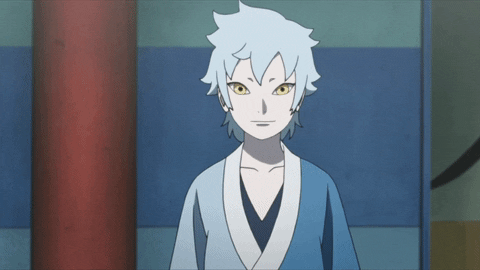 Boruto Mitsuki Disappearing GIF