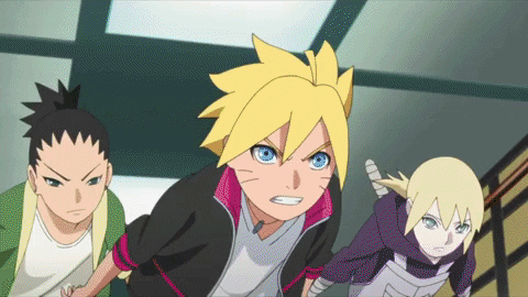Boruto Slide Chocho Next Generations GIF