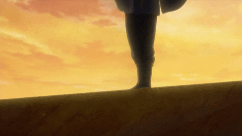 Boruto Sunset Silhouette GIF