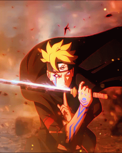 Boruto Uzumaki Poster Animation GIF