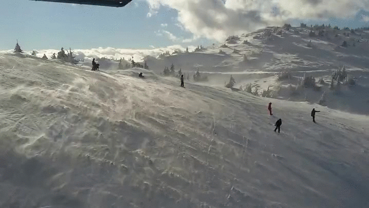 Bosnia And Herzegovina Snowskating GIF