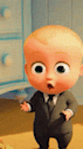 Boss Baby Baby In Suit And Tie GIF