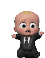 Boss Baby Baby Sticker GIF