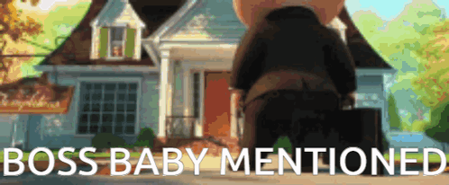 Boss Baby Cartoon Character