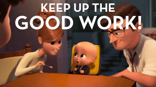 Boss Baby Employee Appreciation Day Good Work GIF