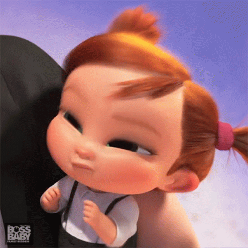 Boss Baby Girl Held By Man GIF