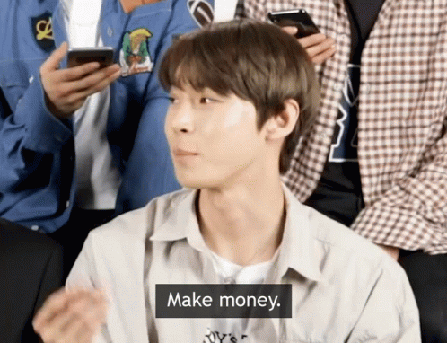Boss Makes A Dollar I Make A Dime Make Money Hand Sign GIF