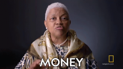 Boss Makes A Dollar I Make A Dime Old Woman Talks About Money GIF