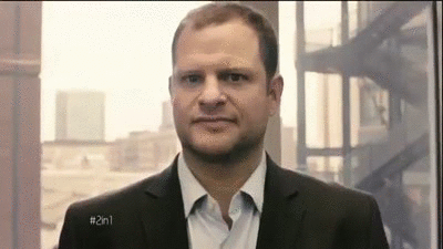 Boss Spill Coffee Laptop Table GIF