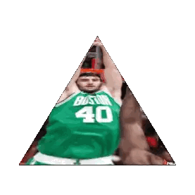 Boston Basketball Players in Green Jerseys