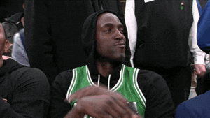 Boston Celtics Kevin Garnett Peace Out GIF