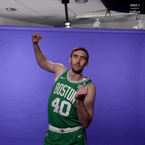 Boston Celtics Luke Kornet Dancing GIF
