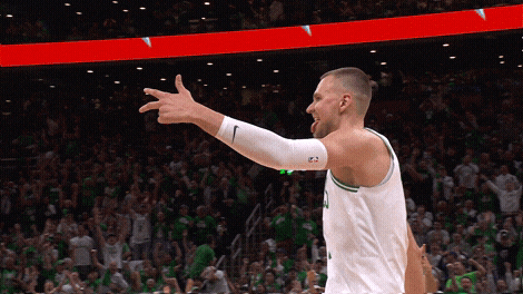Boston Celtics Nba Kristaps Porziņģis GIF