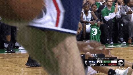 Boston Celtics Player Finger Gun GIF