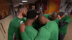 Boston Celtics Team Praying Together GIF