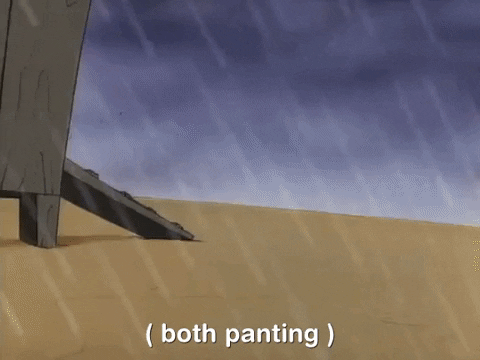 Both Panting Dog Barking Sound GIF