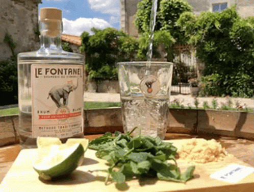 Bottle Of Le Fontane GIF