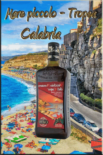 Bottle Of Mare Piccolo Tropica Calabria Poster GIF