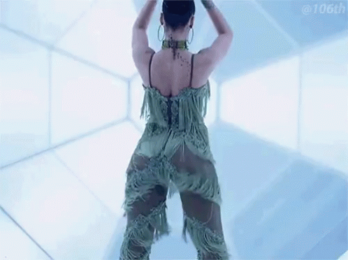 Rihanna Bounce It In Studio GIF