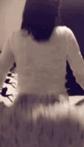 Woman Bounce It Dance Inside Room GIF