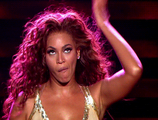 Bouncing Beyonce Pat Myself On The Back GIF
