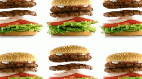 Bouncing Burger King GIF