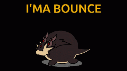 Cute Pokemon Keep Bouncing While Flying GIF