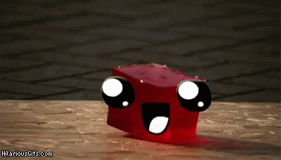 Happy Jello Bouncing GIF
