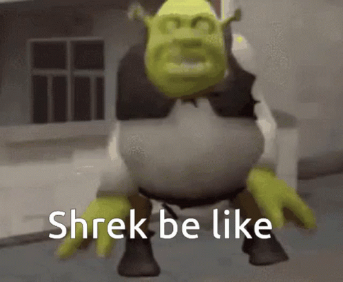 Bouncing Shrek Is Love GIF