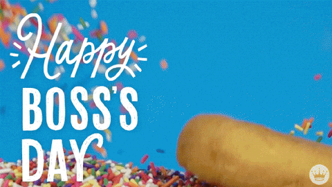 Bouncy Dunnot Happy Bosses Day GIF
