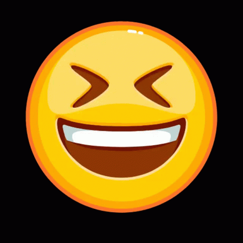 Bouncy Mood Shifting Lol Emoji GIF