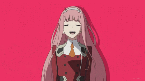 Bouncy Zero Two Dance GIF