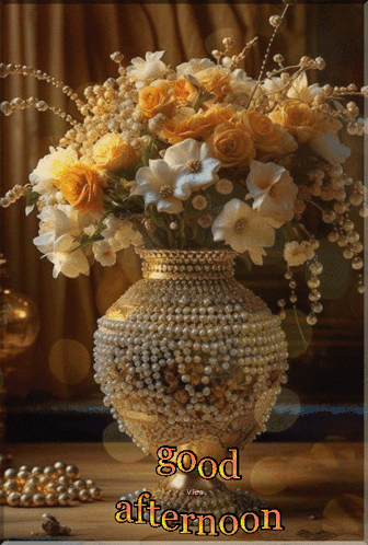 Bouquet of Flowers with Good Afternoon