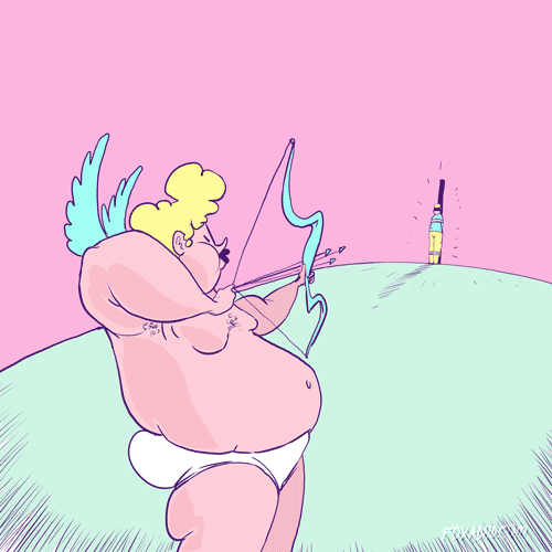 Bow And Cupid Arrow GIF