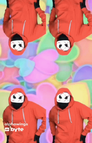 Bow Chicka Wow Wow Red Tracksuits GIF