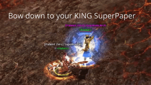 Bow Down To Your King Superpaper