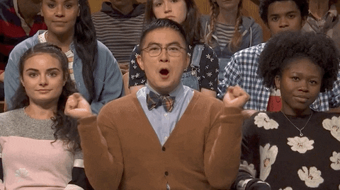 Bowen Yang Excited Woooo GIF