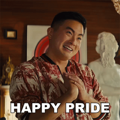 Bowen Yang Greetings Happy Pride Month GIF