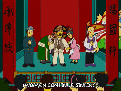 Bowing Down Asian Cartoon GIF