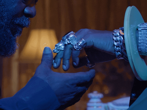 Bowing Down Kissing Hand GIF