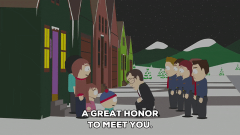 Bowing Down Stan Marsh Crying GIF