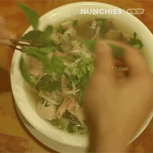 Bowl Of Food With Munchies Vice GIF