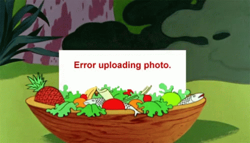 Bowl Of Fruits And Vegetables With Error Uploading Photo GIF
