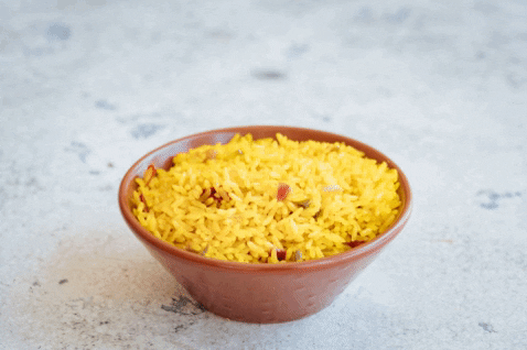 Bowl Of Spicy Rice GIF