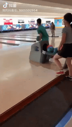 Bowling Alley Players GIF