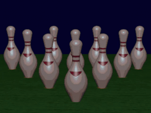 Bowling Alley Lightning Strike GIF