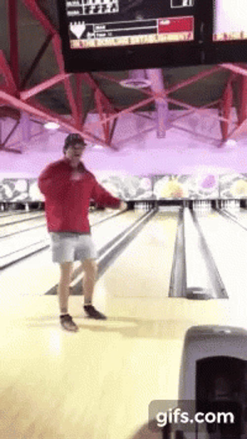 Bowling Alley Dance GIF