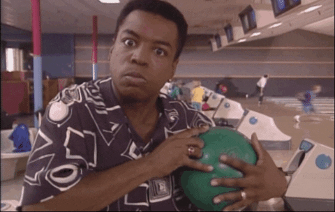 Bowling Ball Hand Stuck Levar Burton GIF