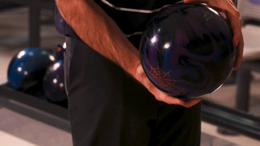 Bowling Ball Proper Handling Position GIF